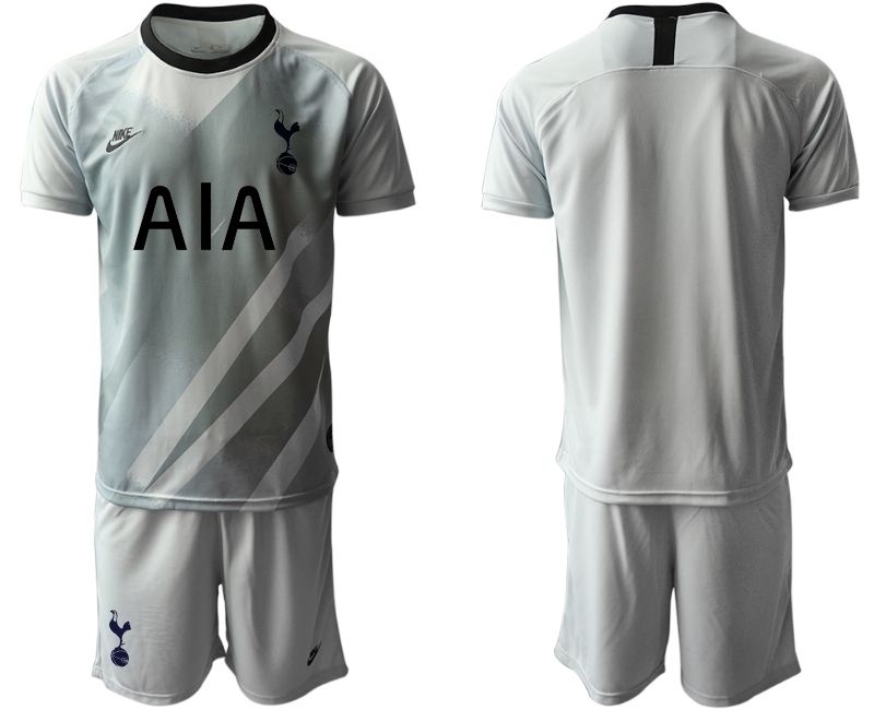 Men 2019-2020 club Tottenham Hotspur gray goalkeeper Soccer Jerseys->tottenham jersey->Soccer Club Jersey